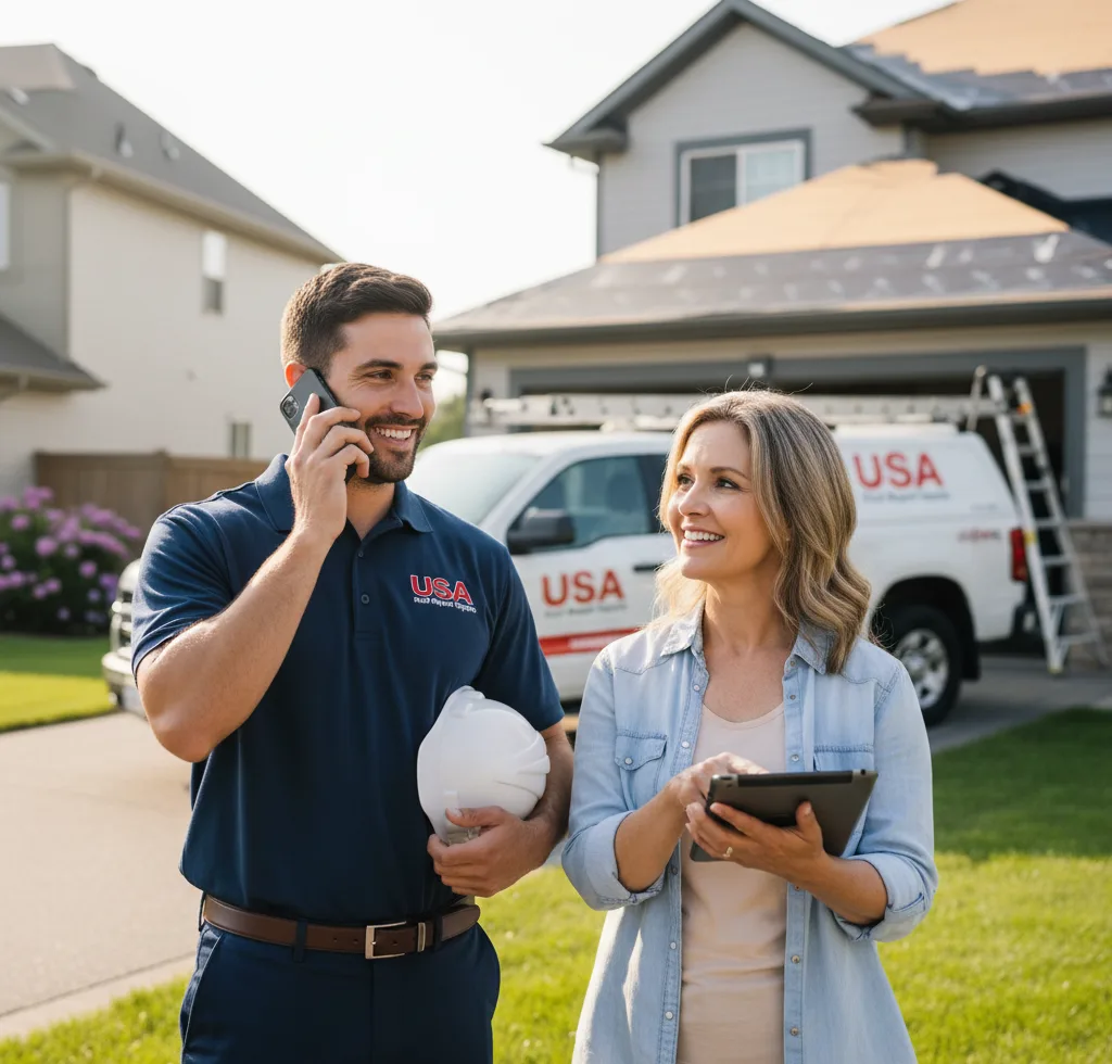 USA Roof Repair Experts customer support in Eastanollee